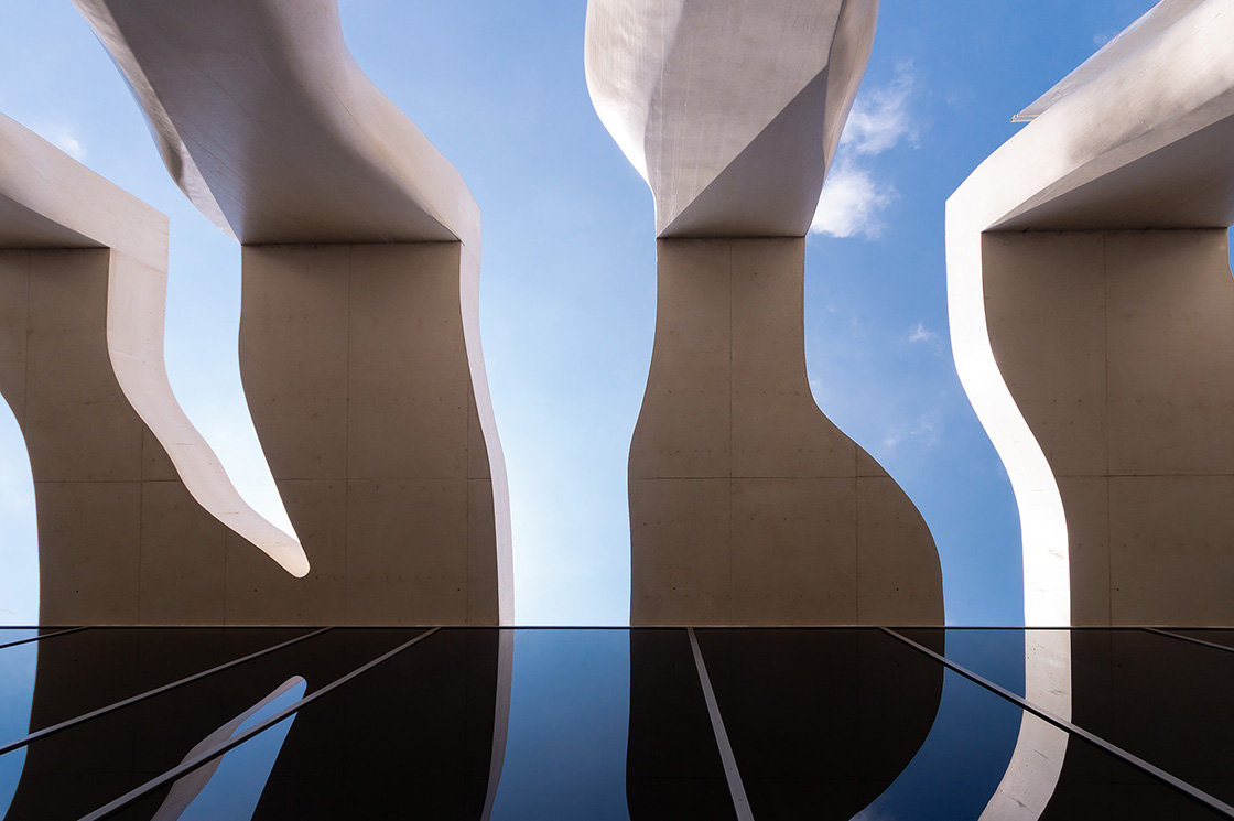 Musée Cocteau Rudy Ricciotti - Riccardo Bianchini architectural photography 1